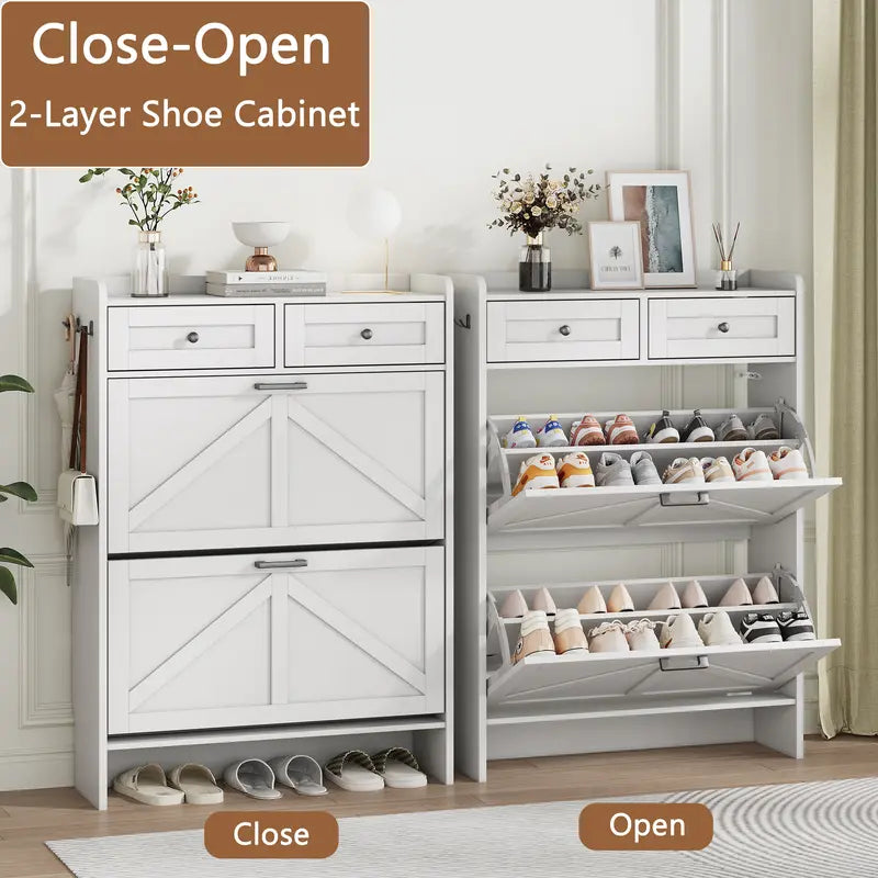 Shoe Storage Cabinet for Entryway